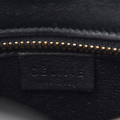 Celine Smooth Calfskin Nano Luggage Black 6 of 11