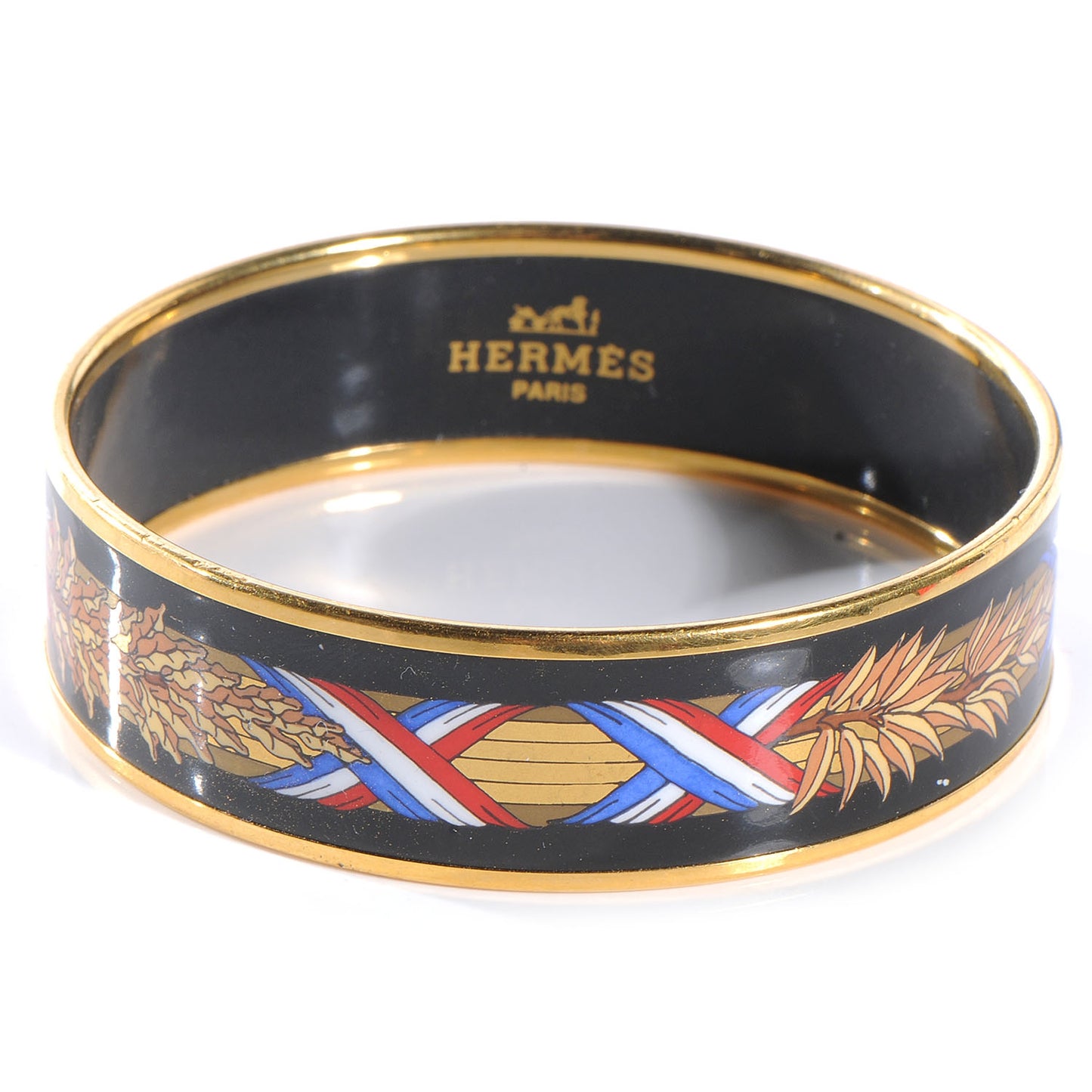 Enamel Printed Wide Bracelet 65