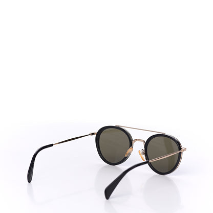 Celine Round Mia Sunglasses CL 41424/S Black 4 of 6