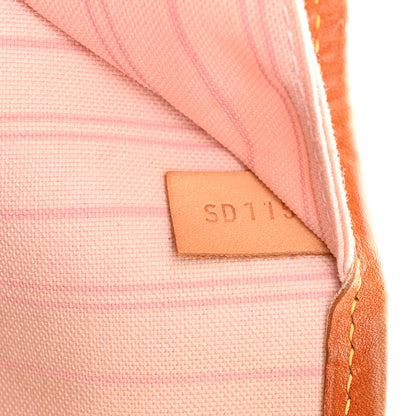 Louis Vuitton Damier Azur Neo Neverfull GM Rose Ballerine 8 of 15