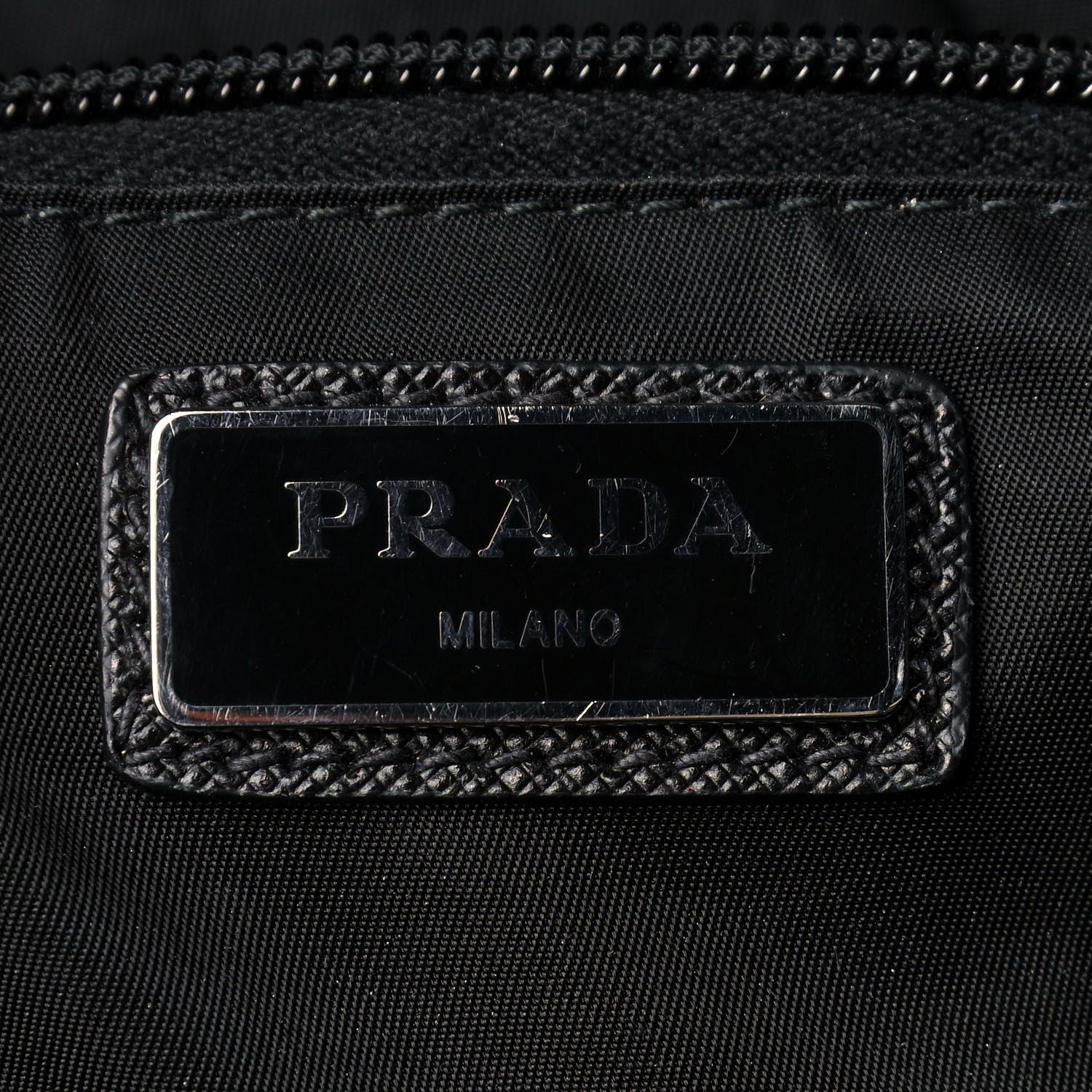 Prada Tessuto Nylon Radar Print Medium Double Buckle Backpack Multicolor 6 of 13