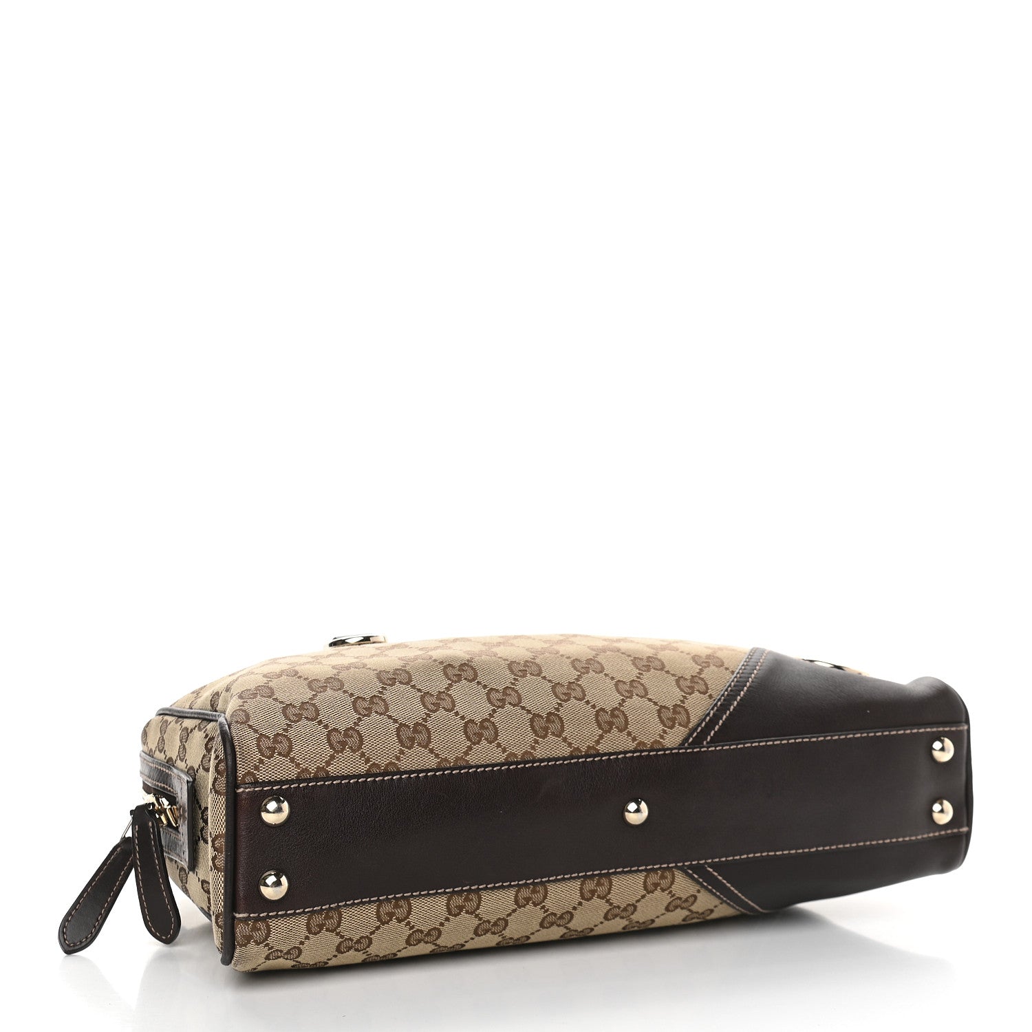Gucci Monogram New Britt Medium Boston Dark Brown 3 of 8