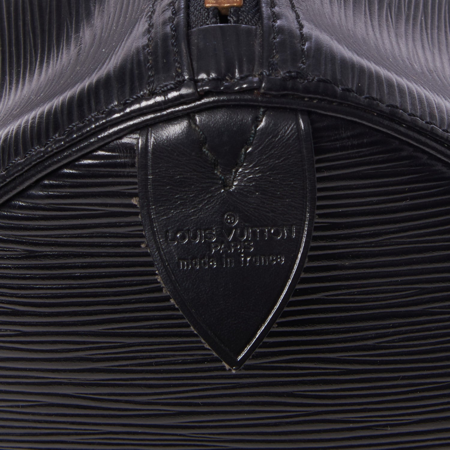 Louis Vuitton Epi Speedy 35 Black 7 of 9