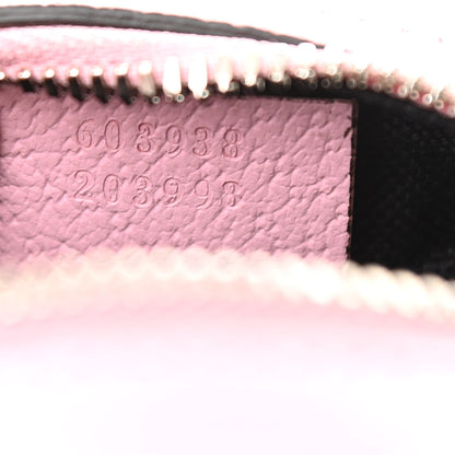 Gucci GG Supreme Monogram Psychedelic Round Shoulder Bag Black Multicolor Sugar Pink 7 of 11