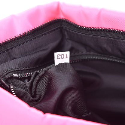Prada Tessuto Nylon Crossbody Fluorescent Pink 7 of 7