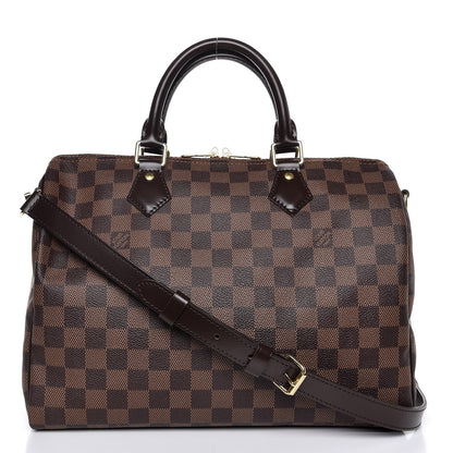 Louis Vuitton Damier Ebene Speedy Bandouliere 30 1 of 6