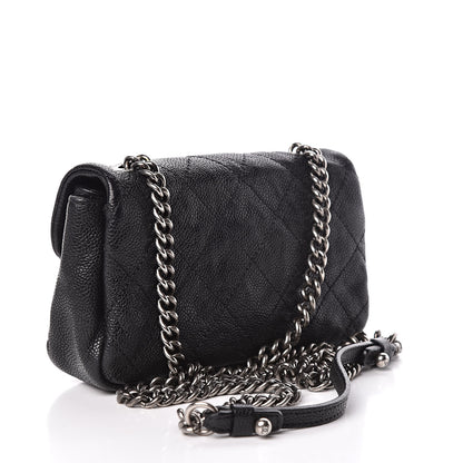 Chanel Caviar Quilted Mini Simply CC Flap Black 3 of 11