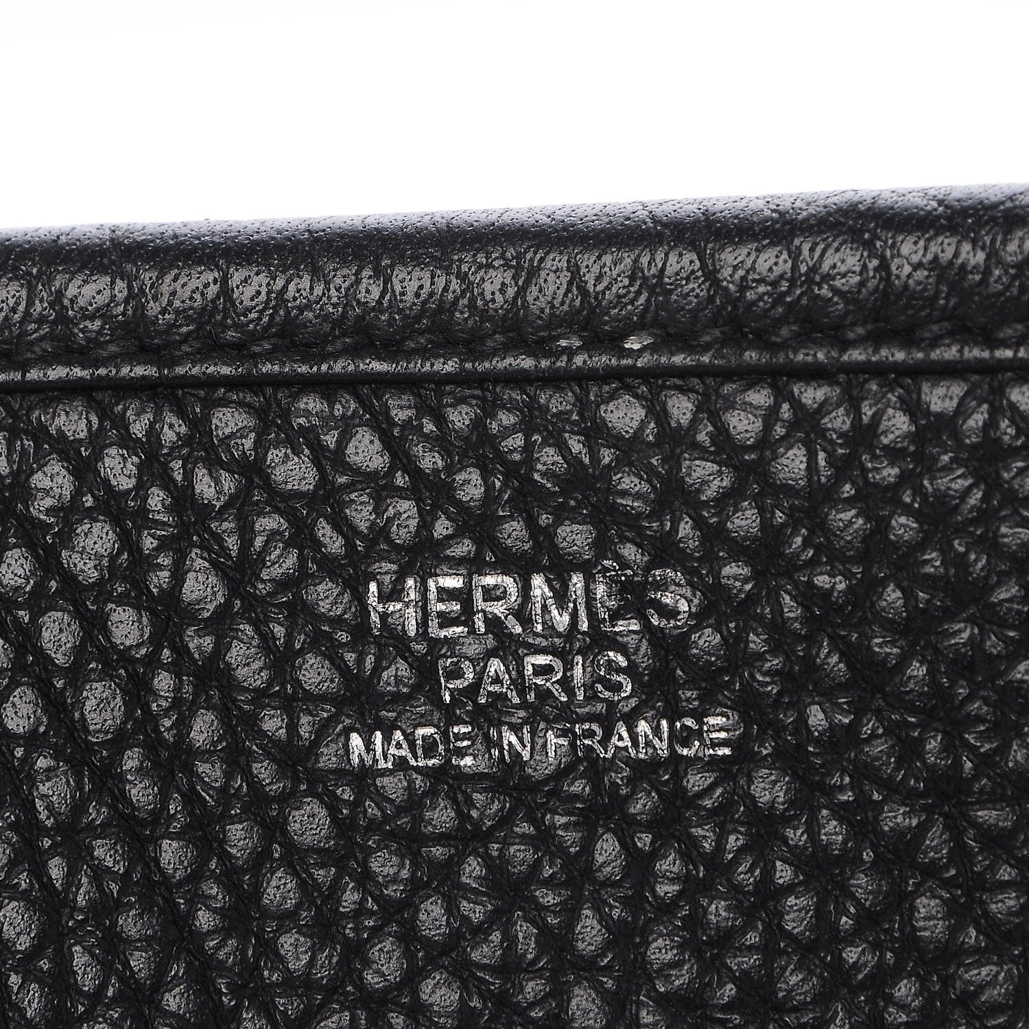 Hermes Taurillon Clemence Evelyne III PM Black 7 of 7