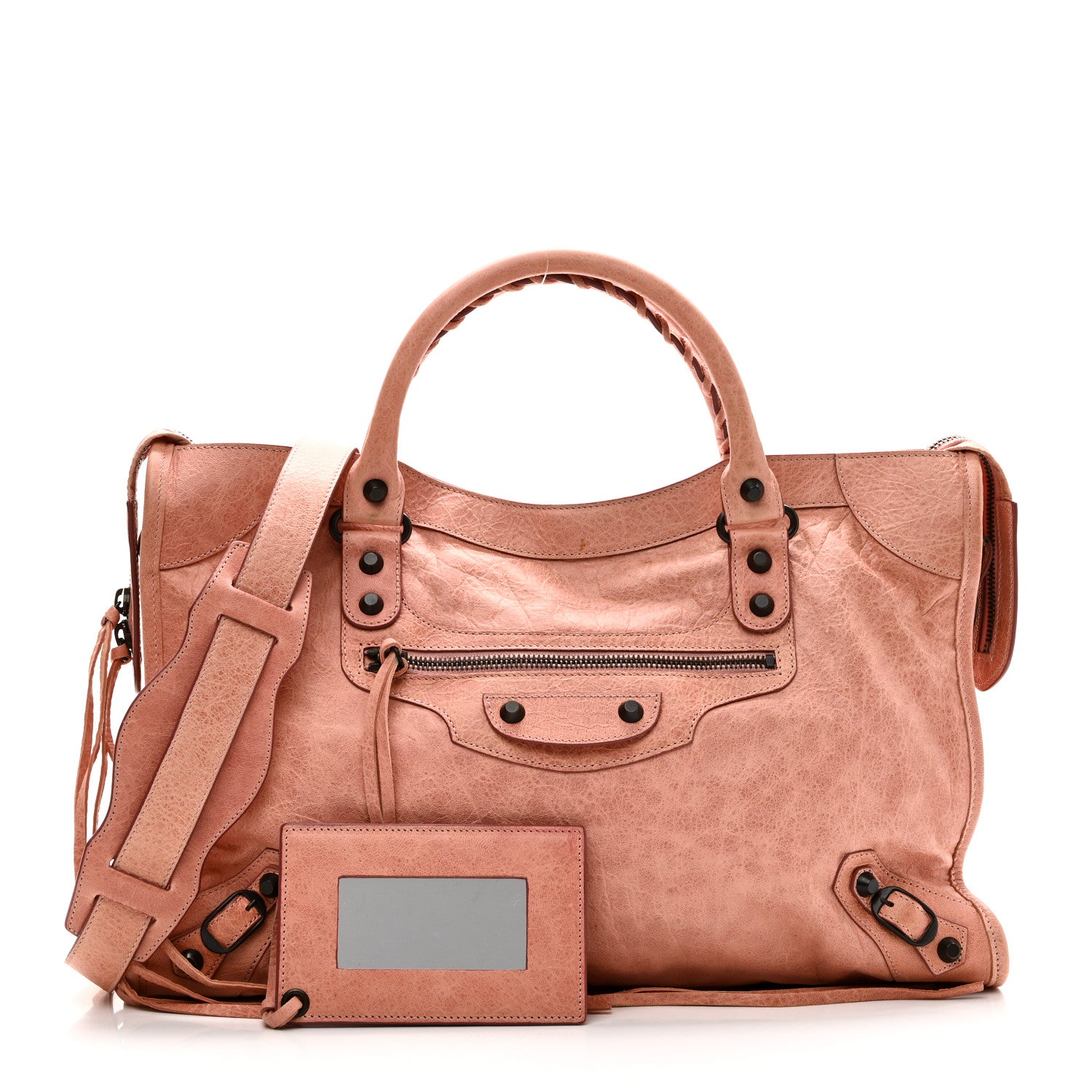 Balenciaga Agneau Classic Hardware City Vieux Rose 3 of 12