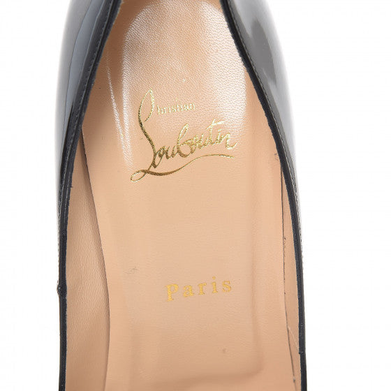 Patent New Very Prive 120 Pumps 41 Black