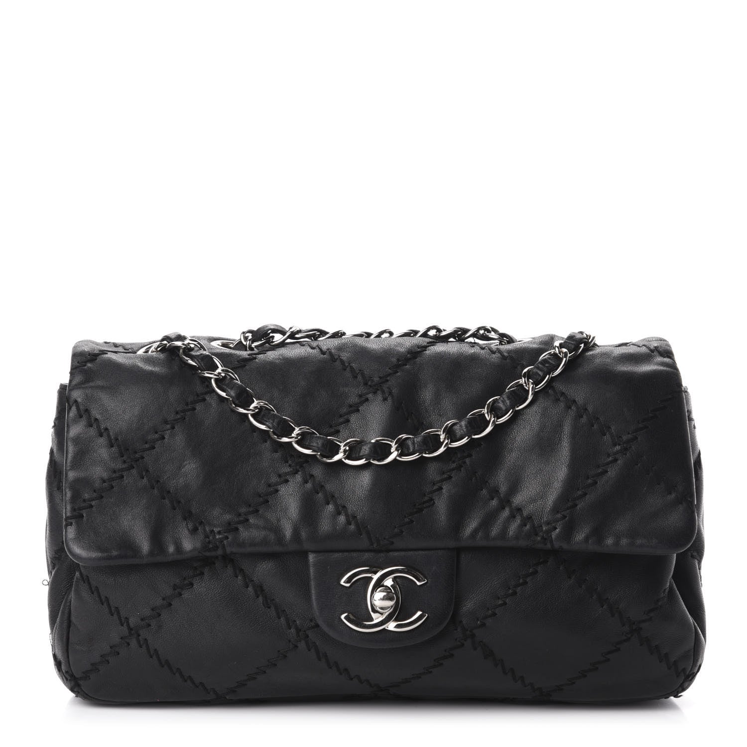 Chanel Lambskin Ultimate Stitch Flap Black 1 of 14