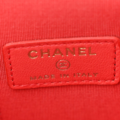 Chanel Embroidered Thread Mini Vanity With Chain Multicolor 6 of 12