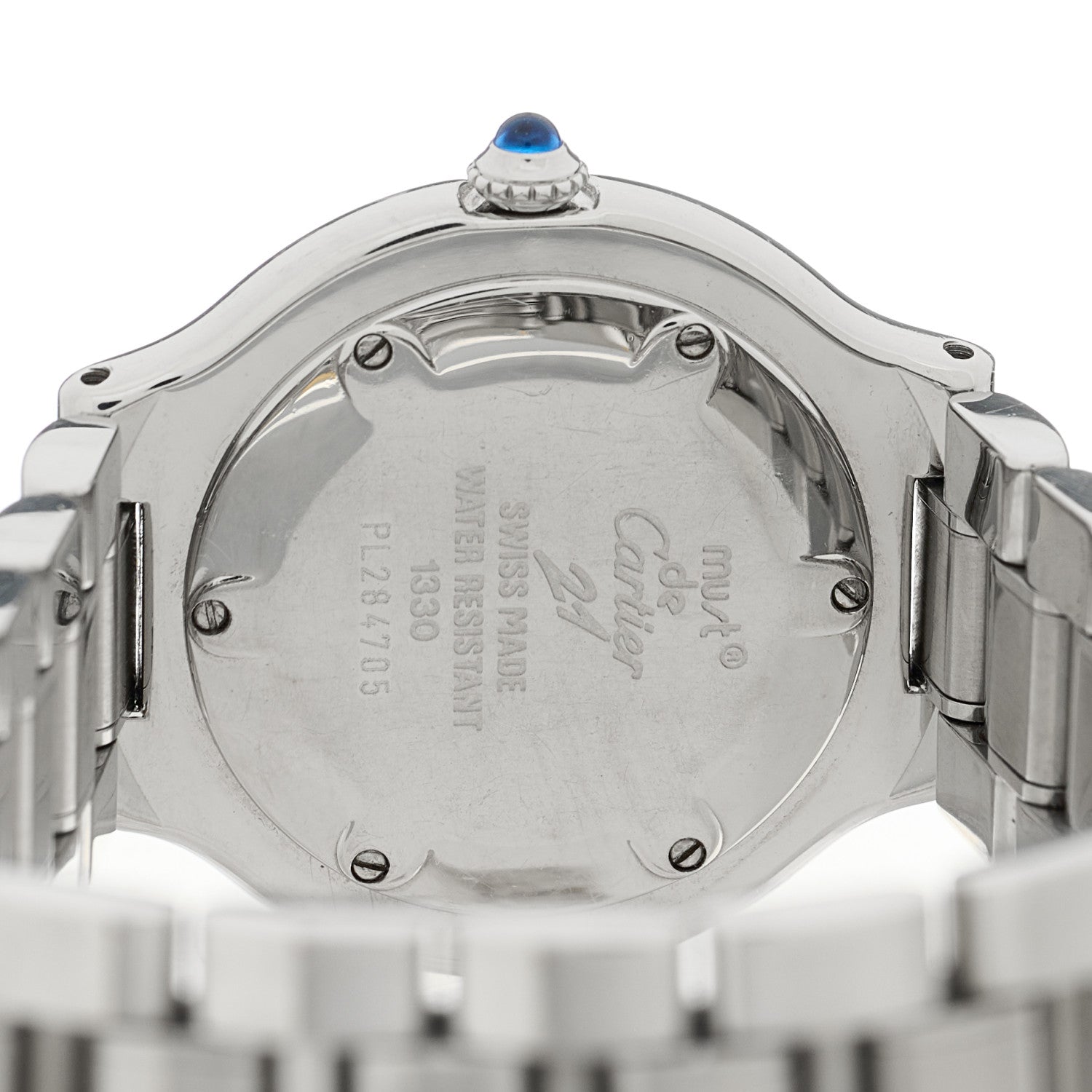 Cartier Stainless Steel 31mm Must De 21 Quartz Watch 4 of 4