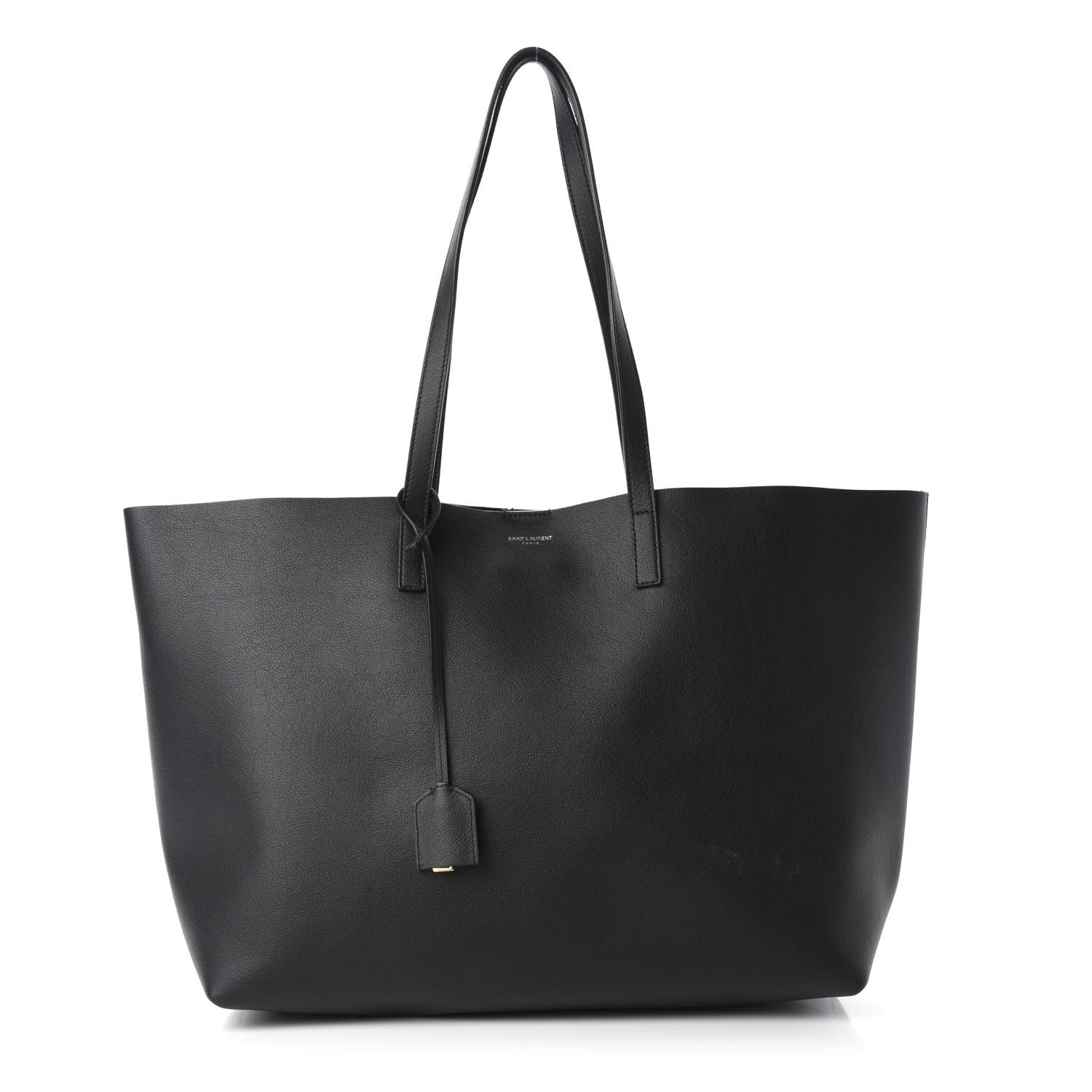 Saint Laurent Calfskin Large Shopping Tote Black 1 of 11
