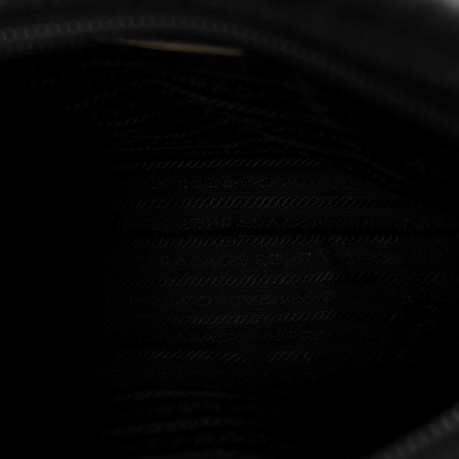 Prada Nylon Vela Saffiano Single Buckle Messenger Shoulder Bag Black 5 of 10
