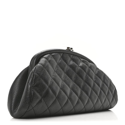 Chanel Caviar Quilted Timeless Clutch Black 3 of 10