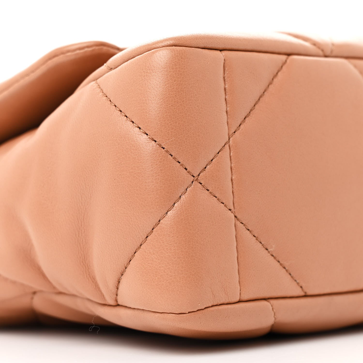 Chanel Lambskin Quilted Medium Chanel 19 Flap Brown 9 of 11