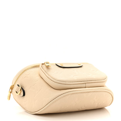 Louis Vuitton Empreinte Mini Bumbag Cream 4 of 9