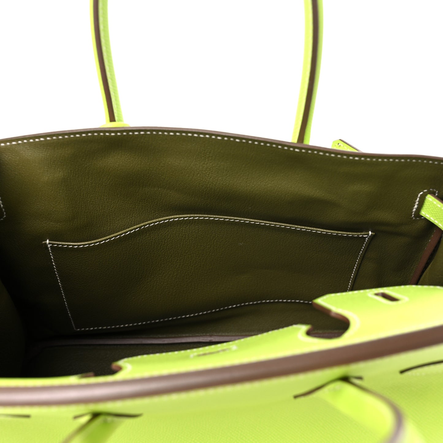 Epsom Candy Birkin 30 Kiwi Lichen