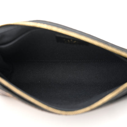 Louis Vuitton Monogram Pallas Clutch Black 5 of 10