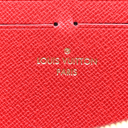 Louis Vuitton Damier Ebene Clemence Wallet Cherry 6 of 6
