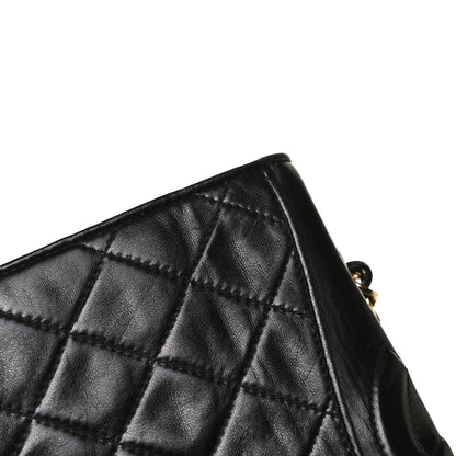 Chanel Lambskin Quilted CC Small Single Flap Black 12 of 16