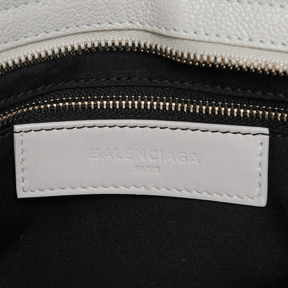 Balenciaga Chevre Gold Metallic Edge Hardware City Cream 6 of 14