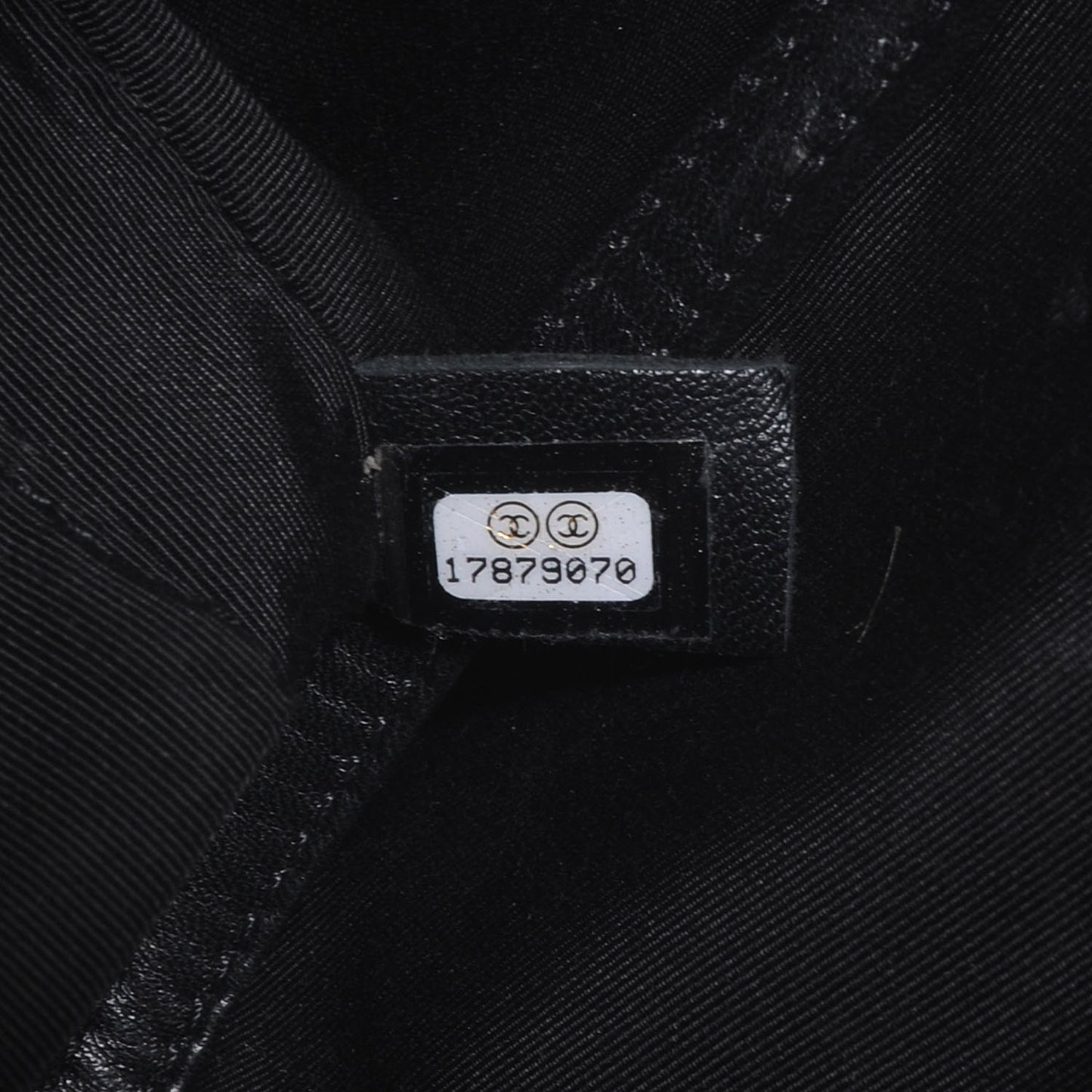 Calfskin Quilted Large Boy Flap Black