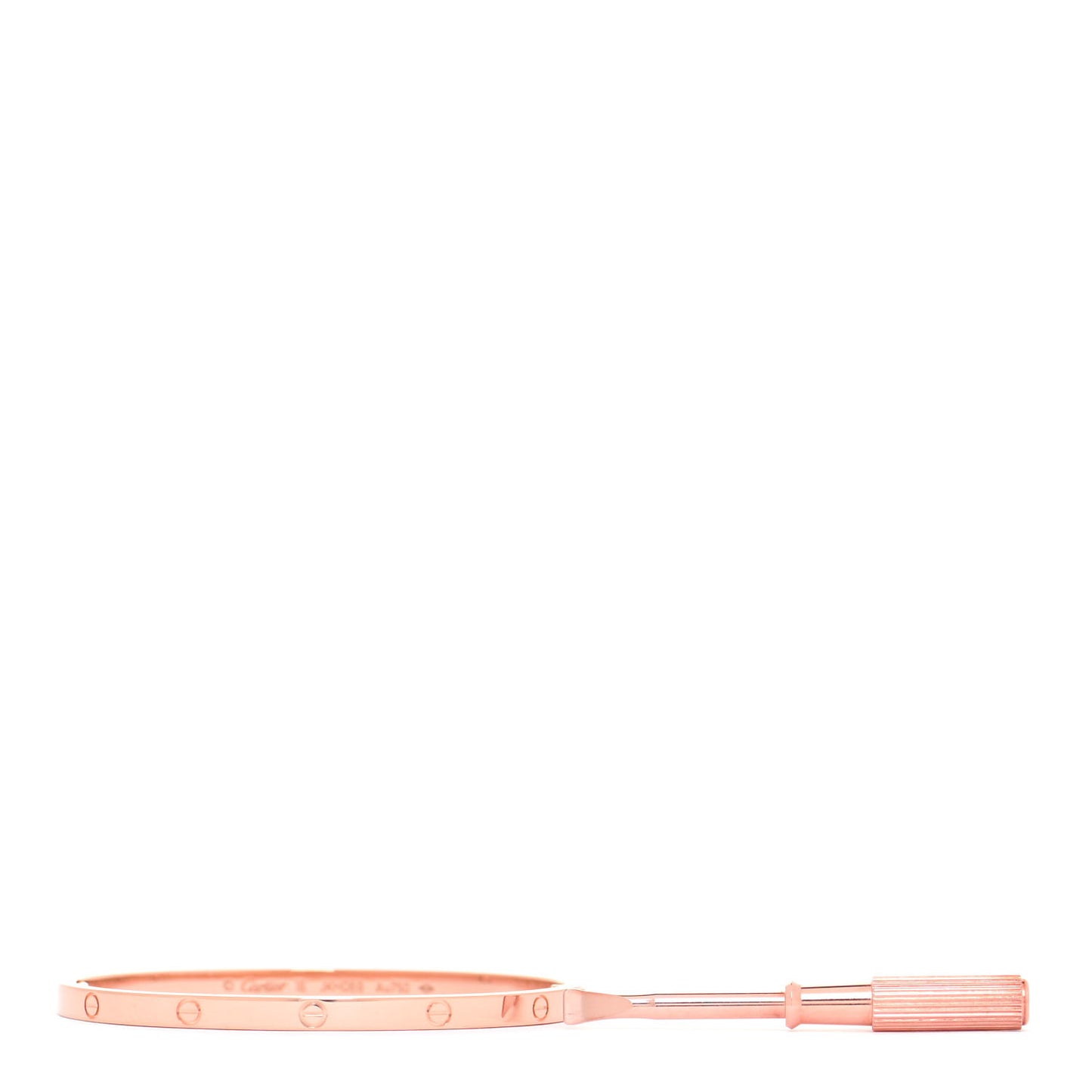 18K Pink Gold Small LOVE Bracelet 16