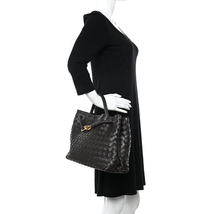 Bottega Veneta Nappa Intrecciato Medium Andiamo Shoulder Bag Fondant 2 of 11