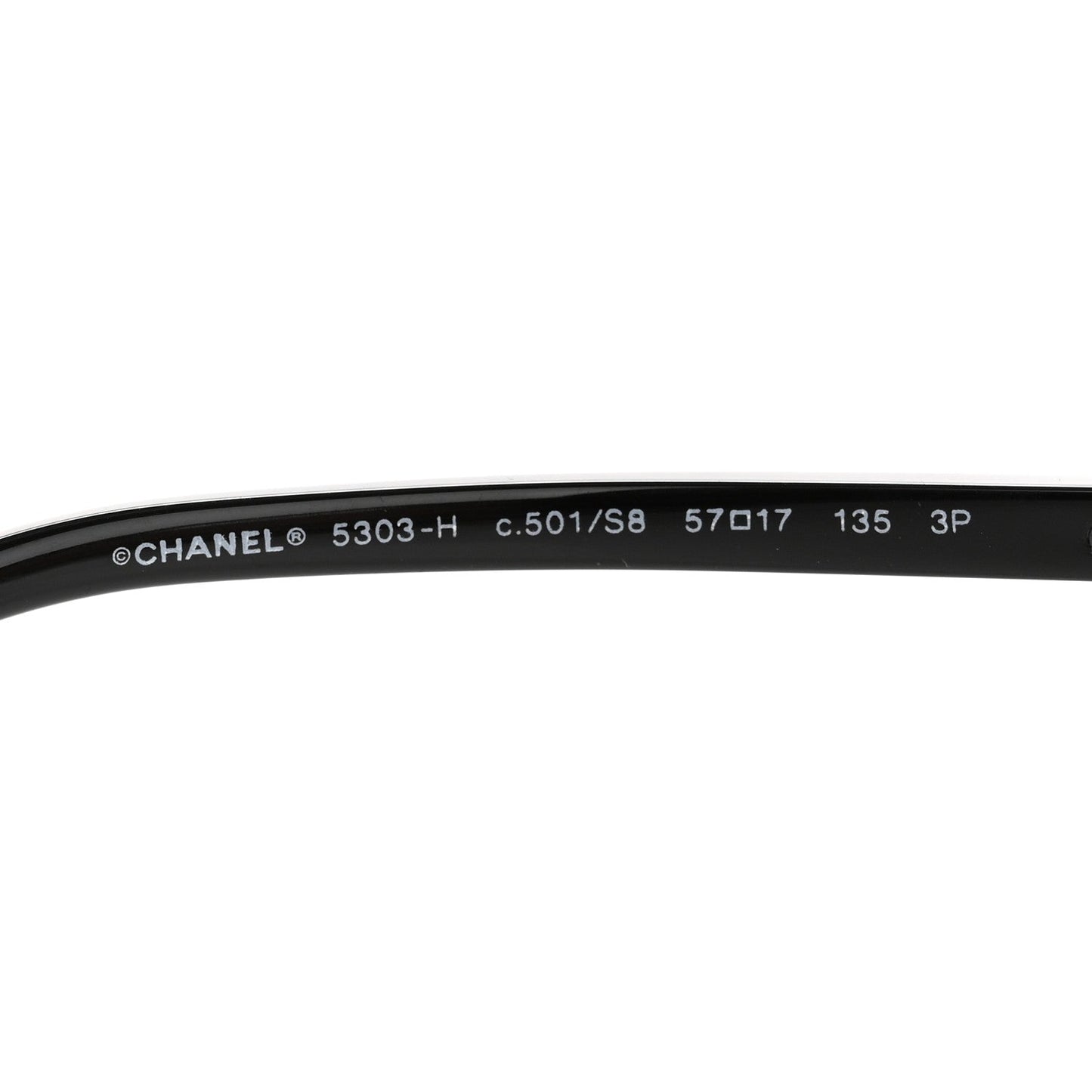 Pearl Polarized Square Sunglasses 5303-H Black