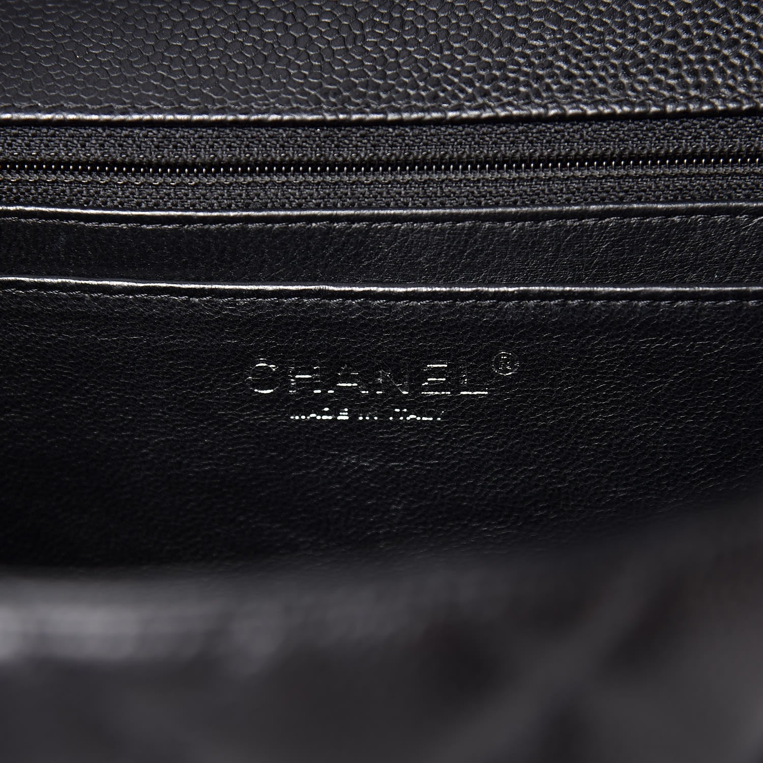 Chanel Caviar Quilted Maxi Single Flap Black 7 of 8