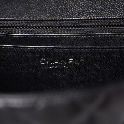 Chanel Caviar Quilted Maxi Single Flap Black 7 of 8