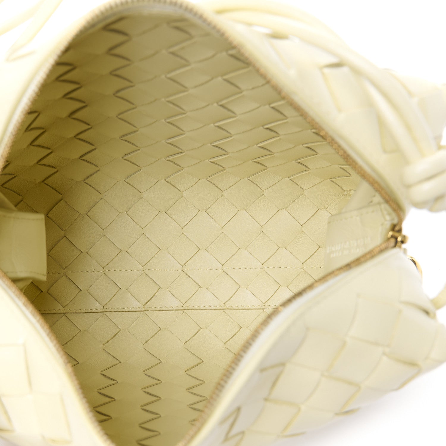Bottega Veneta Nappa Intrecciato Small Loop Camera Bag Yellow Maze 5 of 9