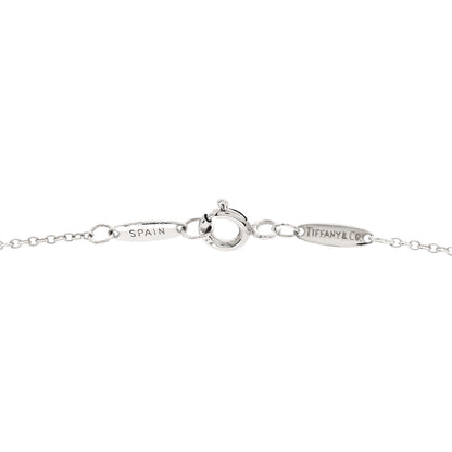 Tiffany Sterling Silver Diamond 15mm Elsa Peretti Starfish Pendant Necklace 4 of 5