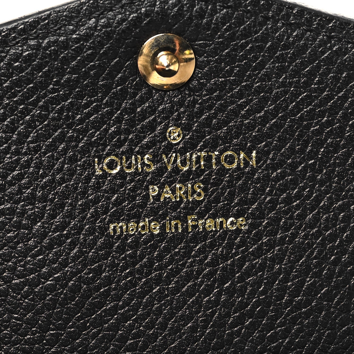 Louis Vuitton Empreinte Key Pouch Black 6 of 6