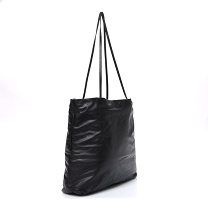 The Row Light Nappa Pim Bag Dark Brown 3 of 9