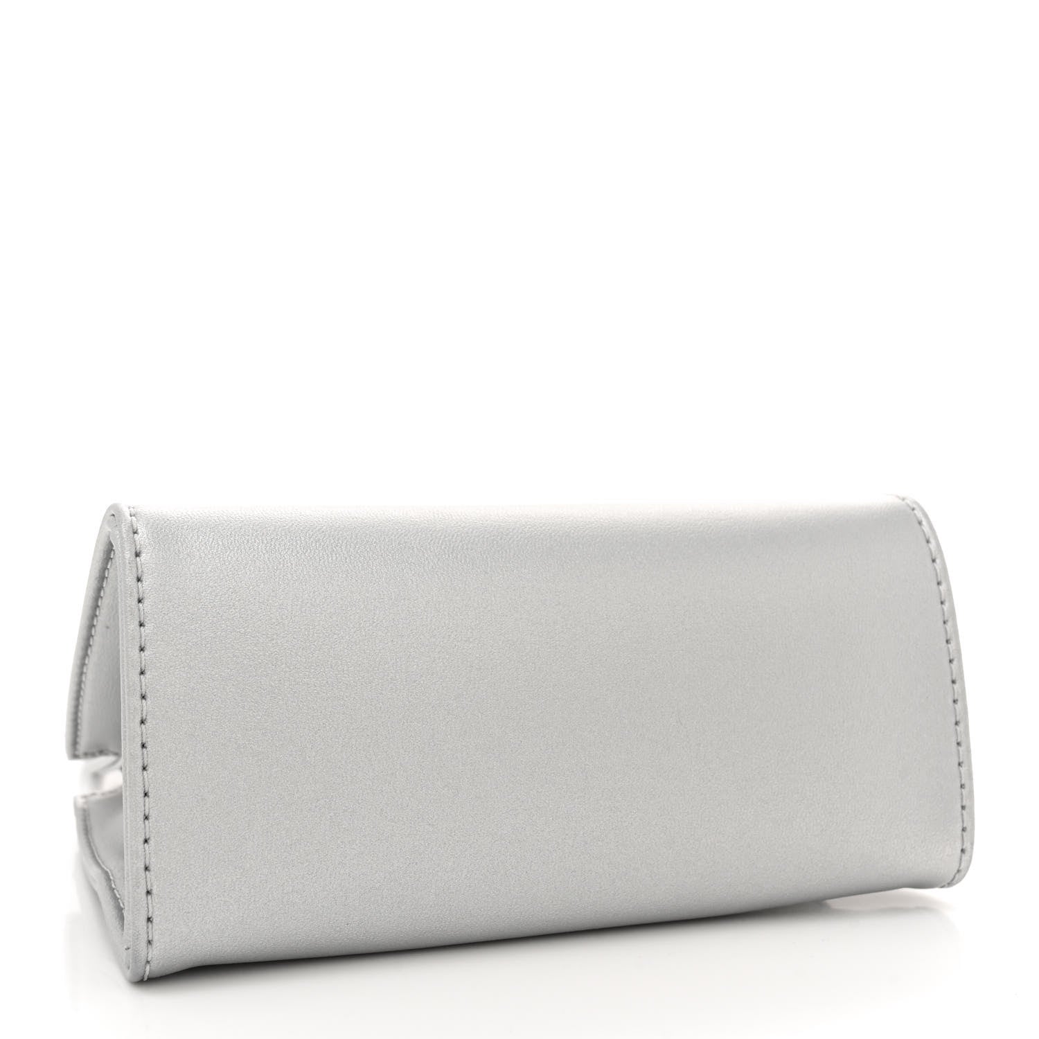 Telfar Metallic Vegan Leather Small Shopping Bag Silver 4 of 11