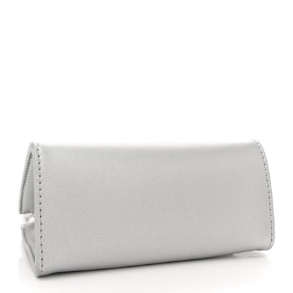 Telfar Metallic Vegan Leather Small Shopping Bag Silver 4 of 11
