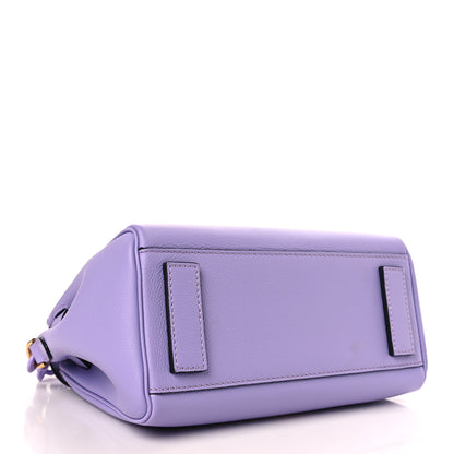 Versace Grained Calfskin Medium La Medusa Bag Lilac 4 of 8