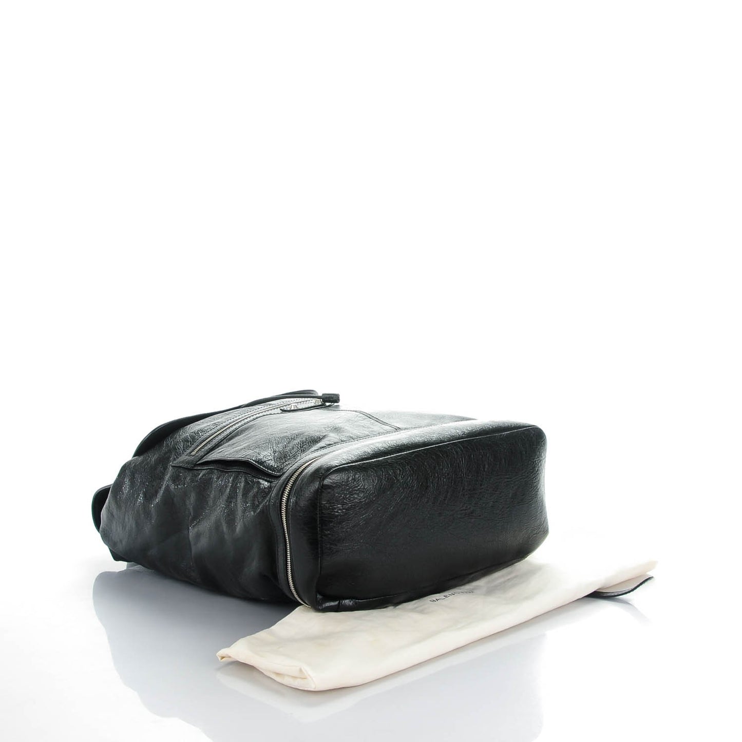 Agneau Classic Hardware Traveler Backpack Black