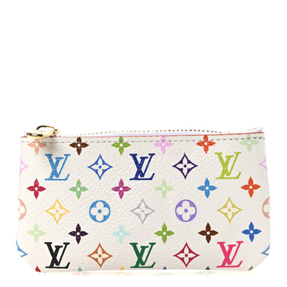 Louis Vuitton LV X TM Monogram Multicolor Key Pouch White 1 of 10