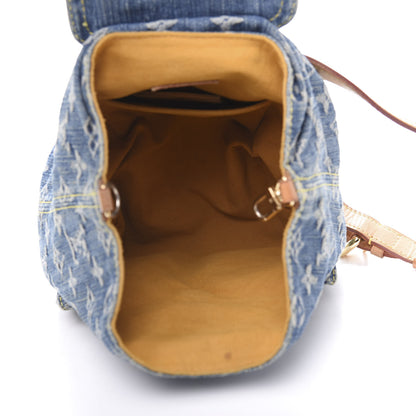 Louis Vuitton Denim Sac a Dos Backpack PM Blue 4 of 11