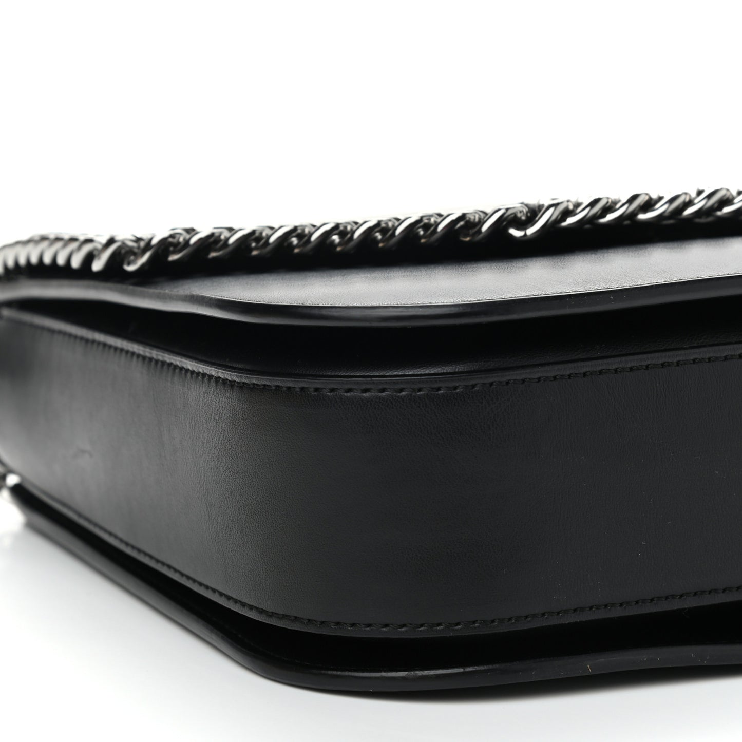 Eco Alter Nappa Medium Falabella Box Shoulder Bag Black