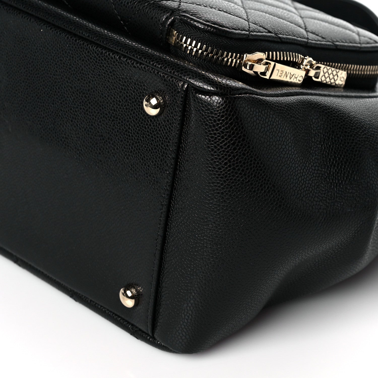 Chanel Caviar Quilted Small Business Affinity Shopping Bag Black 9 of 9