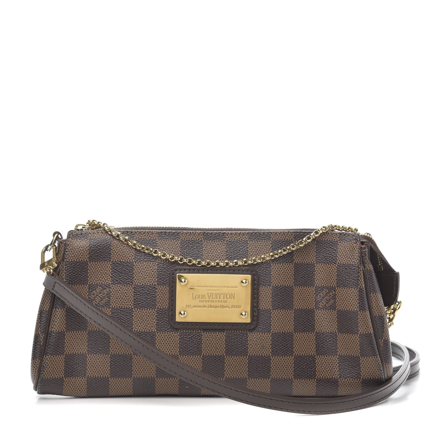 Damier Ebene Eva Clutch