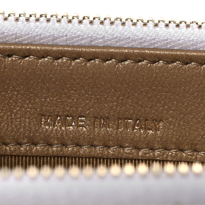 Chanel Goatskin Stitched Small Chic Pearls Clutch With Chain  White 7 of 13