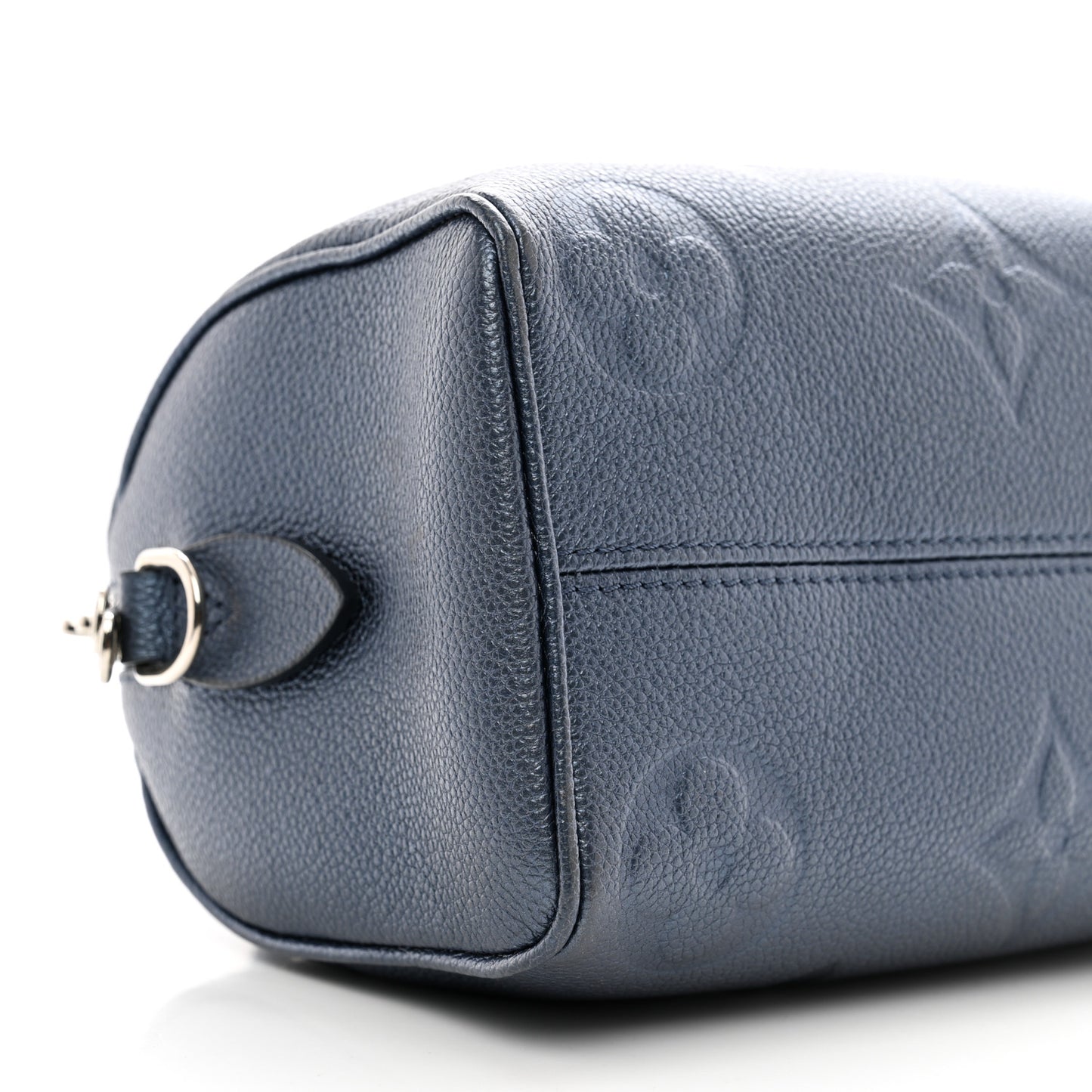 Metallic Empreinte Monogram Giant Speedy Bandouliere 20 Navy Nacre