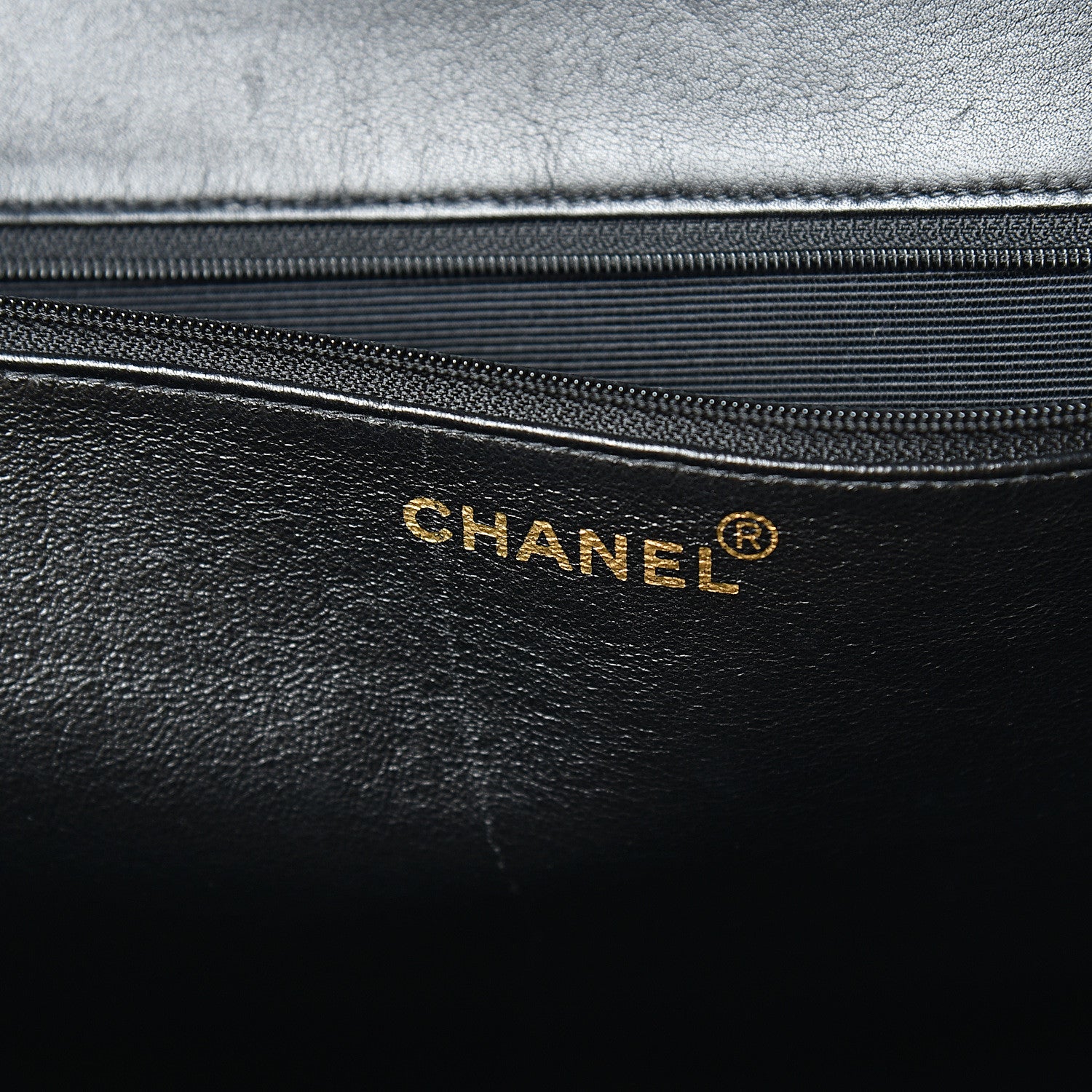 Chanel Lambskin CC Tote Black 6 of 15