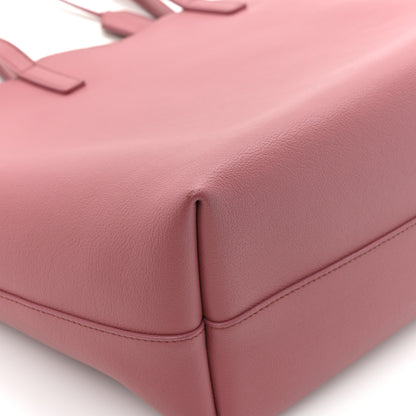 Saint Laurent Calfskin Large Shopping Tote Mystic Rose 13 of 14